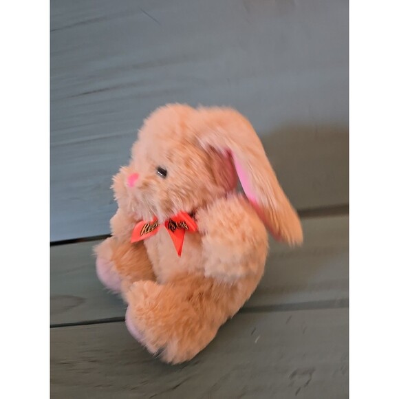 Galerie Plush Stuffed Animal 9" Easter Bunny Reese's Beige Tan Spring Gift Kids - Picture 2 of 8